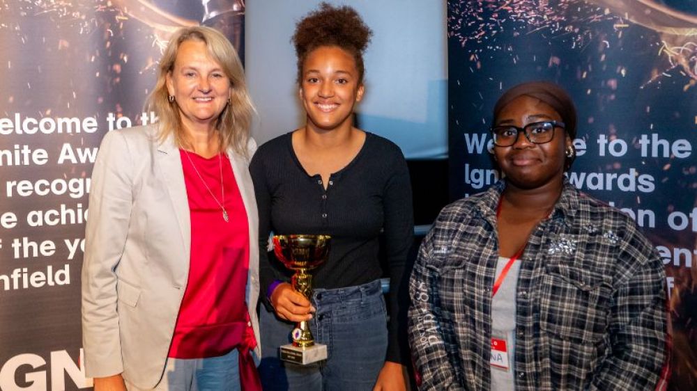 Lib Peck, Young Leader- Leona Opoku, Winner - Safiyyah Hart