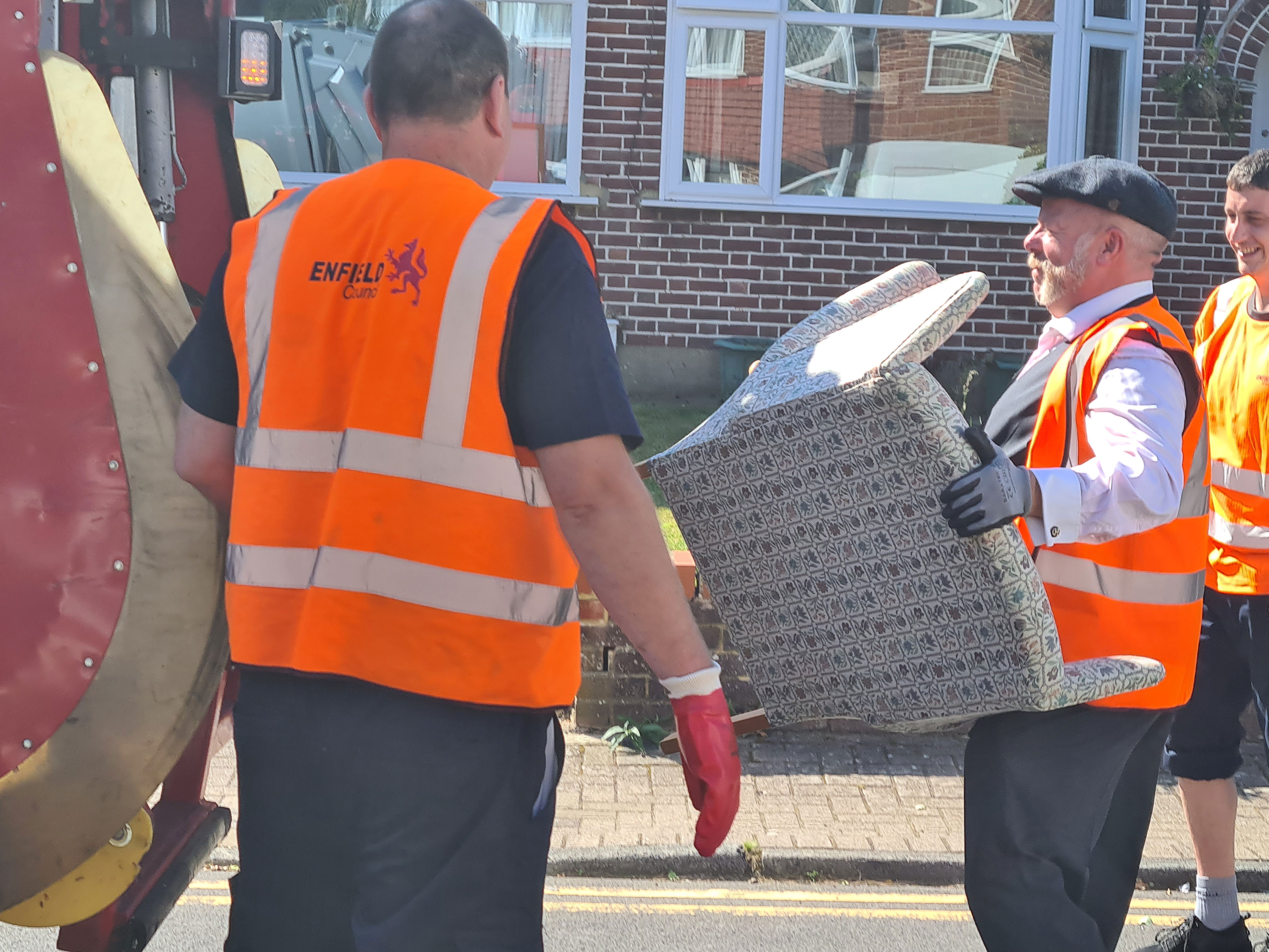 Council’s free bulky waste collection service goes from strength to
