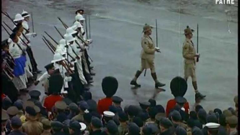 Ahmet Ali was one of the two policemen, a Turkish Cypriot and Greek Cypriot, chosen for the outstanding service to represent the then British Colony of Cyprus at the Coronation procession of Queen Elizabeth II in June 1953. Image courtesy of Yalcin Isa