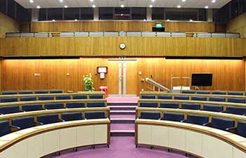 Back of Council Chamber