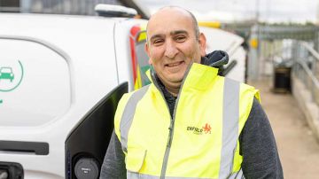 Ahmet - Street Cleaning Operative at Enfield Council