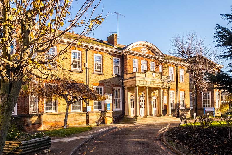 North Middlesex Hospital historic building